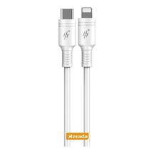 Azeada 27w Type-c To Lightning İle Uyumlu Şarj Ve Data Kablosu 1m Beyaz Pd-b82ib Beyaz, Type-c To Lightning