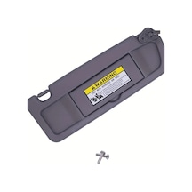 Dashanshop Kevik Uyumlu 2006-2011 Honda Civic Sağ Şoför Güneşlik Siyah Gri
