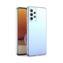 Samsung Galaxy     Uyumlu  A32 Kılıf Lüx Şeffaf Silikon