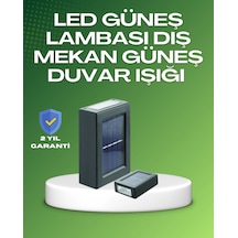Mey İthalat Dış Mekan Güneş Paneli İle Aydınlatma Lambası