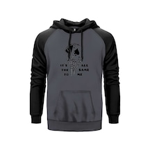 Motörhead Ace Of Spades Skull Gri Renk Reglan Kol Sweatshirt Gri
