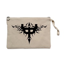 Judas Priest Figure Krem Clutch Astarlı Cüzdan / El Çantası Krem