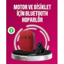 Zenvia Taşınabilir Bluetooth Hoparlör Suya Dayanıklı Kumaş Kaplama Znv2026