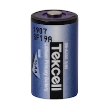 Tekcell 3.6v Sb-aa02 - 1/2aa Boy Li-socı2 Lithium Sayaç Pili
