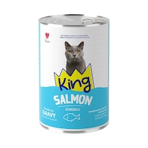 King Somonlu Kedi Konserve Maması 400 G