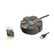Hadron Hdx7035 7port Usb Coklayacı 2.0 1.2mt