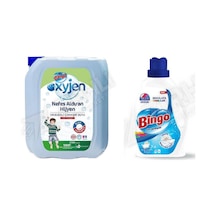 Bingo Çamaşır Suyu 4 Lt + Beyazlar İçin Sıvı Det. 1755 Ml 2'li Set Diğer