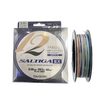 Daiwa Saltiga 12 Braid 300m 0.33mm Multicolor İp Misina