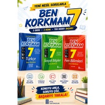 7.sınıf Ben Korkmam Türkçe-fen Bilimleri- Sosyal Bilgiler Soru Bankası