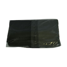 Orta Boy Atlet Geri Dönüşüm Granül Çanta Poşet 47x27 Cm Kalın Siyah 1000 Gr 1 Paket Poşet