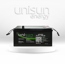 Unisun 25,6v 200ah Lifepo4 Batarya + Ekran + Bluetooth