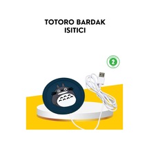 Hubrendy Tekno Usb Isıtıcı Bardak Altlığı Totoro Desenli 45 60 Sıcaklık Koruma 1