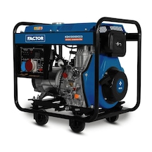 Factor KDK10000CE3 9.4 KVA 380V İpli Marşlı Dizel Jeneratör
