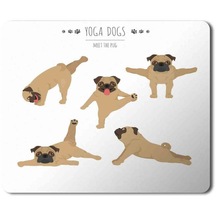 Yoga Dogs Yoga Yapan Köpek Baskılı Mousepad Mouse Pad