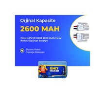 Polaris Pvcr 6003 2600 Mah 14.4v Robot Süpürge Batarya