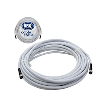 Kablo Kablo Hazır Uydu Anten Kablosu 50 Metre Full Hd Uyumlu Rg6 80 Tel