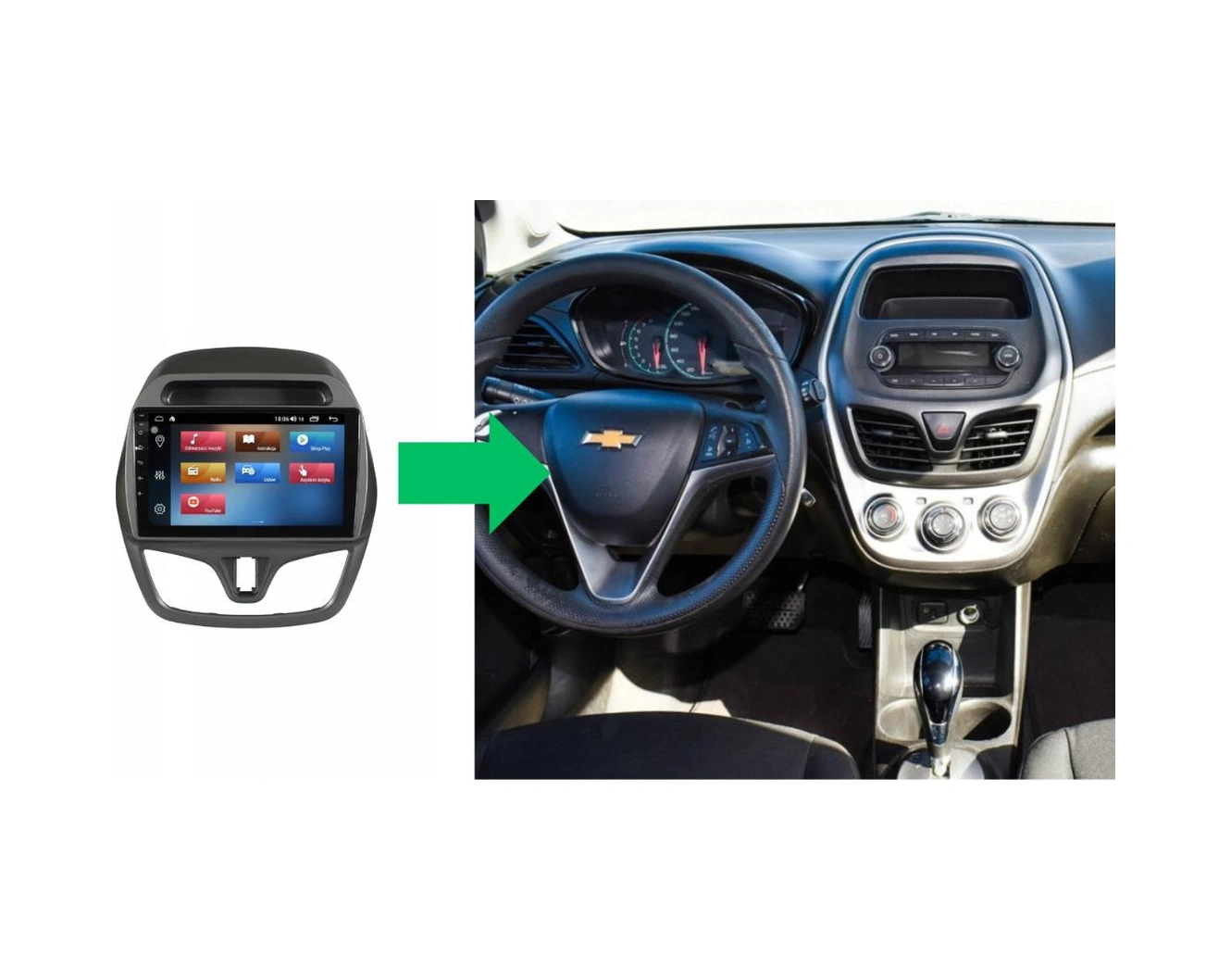 Chevrolet Spark Android Multimedya Sistemi 2-32 For-x 2015-2018