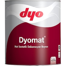Dyomat Mat Dekorasyon Boyası 2,5 Litre Beyaz (425485186) Dyomat Mat Dekorasyon Boyası 2,5 Litre Beyaz (425485186)