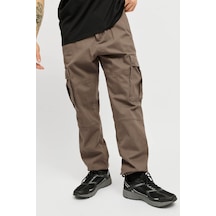 Jack & Jones Jpstkane Jonnıe Cuffed Kahverengi Erkek Pantolon 000000000102262869 Kahverengi