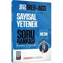 İndeks Akademi 2026 Meb Ags Sayısal Yetenek Soru Bankası Çözümlü