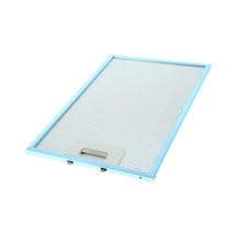 Beko İle Uyumlu En 20 Cm Boy 34,5 Cm - Arka Tırnak 12,5 Cm Aspiratör Davlumbaz Metal Yağ Filtresi