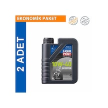 Liqui Moly 10W-40 4t Basic Scooter 1 L Motosiklet Yağı (2 Adet)