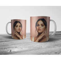 Selena Gomez Kupa Bardak Model 1 Çok Renkli