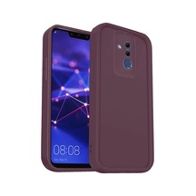 Huawei Mate 20 Lite Kılıf Viera Silikon - Mürdüm - 100 0
