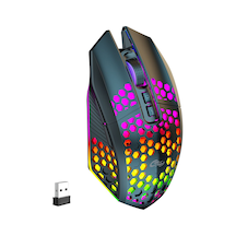 Kablosuz Oyun Faresi Kolayca Şarj Edilebilen 8 Düğmeli Usb Fare Masaüstüne Dönüş Düğmesi 3 Ayarlanabilir Dpı Seviyesi Bilgisayar Pc İçin 4 Mod