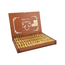 İncie Evi Sade Çukulat Kuru İncir Ahşap Kutu 1350 G
