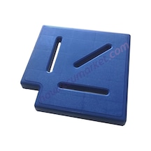 20 Cm Taşma Izgarası Köşe Parçası 90 Lacivert