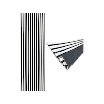 Decoala Akustik Duvar Paneli, Teak Rengi, Ses Yalıtımlı, Modern Stil, 60x275 Cm, 9mm Kalınlık, Ahşap Görünümlü Çok Renkli