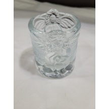 Anglo Canadien Mercantille Melekli Cam Mumluk 6,6cm Evergreen Col