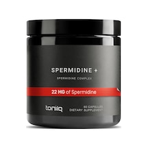 Toniiq Spermidine Rice Germ Extract And Trihydrochloride 22mg 60 Vegetarian Caps