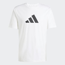 Adidas Jd4913 M Fı 3bar Tee Erkek T-shirt Beyaz