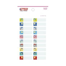 Bigpoint Sticker School Çocuklar 4 Yaprak X 15 Adet