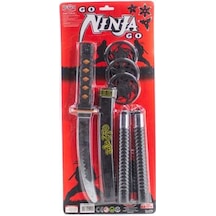 Oyuncak Ninja Seti 6 Parça