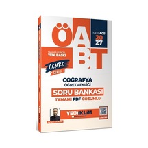 Yediiklim 2027 Öabt Meb-ags Coğrafya Öğretmenliği Soru Bankası Çözümlü Cemre Serisi - Ramazan Kocakaya