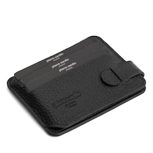 Pierre Cardin Siyah Floater Unisex Deri Kartlık 0777s3l Siyah-floater