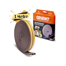 Orient Kapı Pencere Fitili Izolasyon Bandı Kahverengi 2X3 6 Mt N11.192