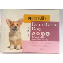 Petguard 1-10 Kg Köpek İçin Dış Etkenler Karşı Koruma Damla 5 x 1 ML