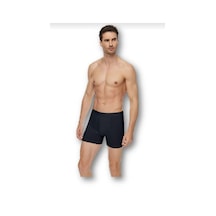 Tutku Elit 1251 Erkek Modal Elastan Boxer 6 Adet Siyah