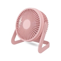 Mini Fan Masaüstü Soğutucu 5v Usb Kablolu Mini Vantilatör Kamp Karavan Ofis Araba 360 Yön Ayarlı