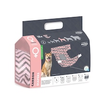 M-pets Carbonlu Dıapers Dişi Köpekler İçin Külot L