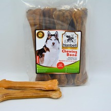 Nanbell 27cm Köpek Çiğneme Kemiği Natural 6'li