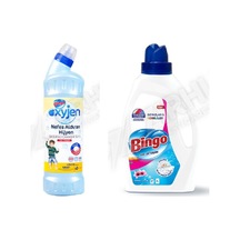 Bingo Oksijen 750 Ml + Amber Sıvı Det. 1755 Ml 2'li Set Diğer
