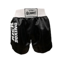 Top Glory Unisex Kick Boks Şortu 6601 Siyah