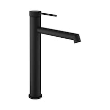 Fj-1025 Yüksek Lavabo Bataryası Mat Siyah Siyah