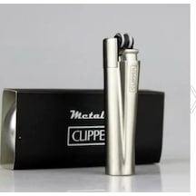 Clipper Metal Çakmak Gri