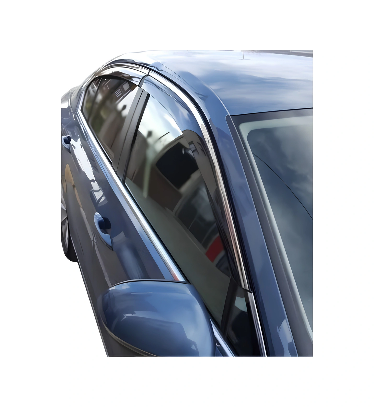 Renault Megane 4 Sd 2016+ Araca Özel Kromlu Cam Rüzgarlığı A+